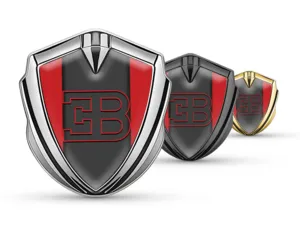 Bugatti Metall Kuppel Emblem Robuste Schicke Form